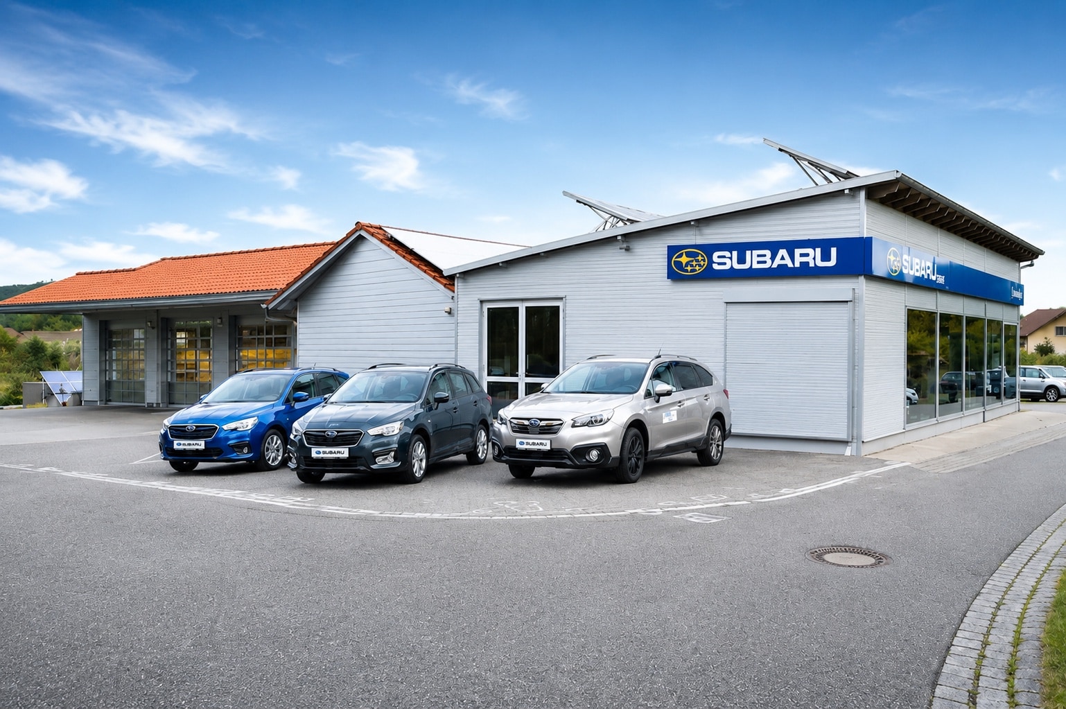 Subaru-Autohaus Auto Wein in Brunn-Eglsee mit aktuellen Fahrzeugen